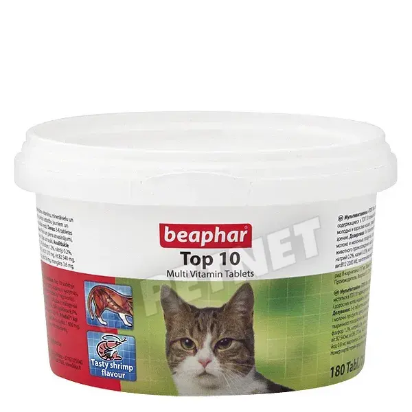 Beaphar Top 10 multivitamin macskáknak